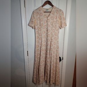 Vintage Laura Ashley Floral Dress